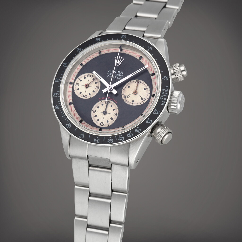 View full screen - View 1 of Lot 335. Daytona 'Oyster Sotto MkII', Reference 6263 | A stainless steel chronograph wristwatch with bracelet | Circa 1969.