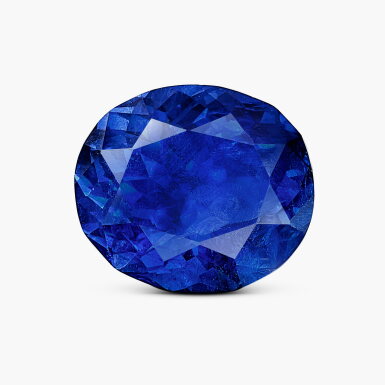 View full screen - View 1 of Lot 1374. Sapphire Ring | 3.73 克拉 天然「緬甸」未經加熱藍寶石 戒指.