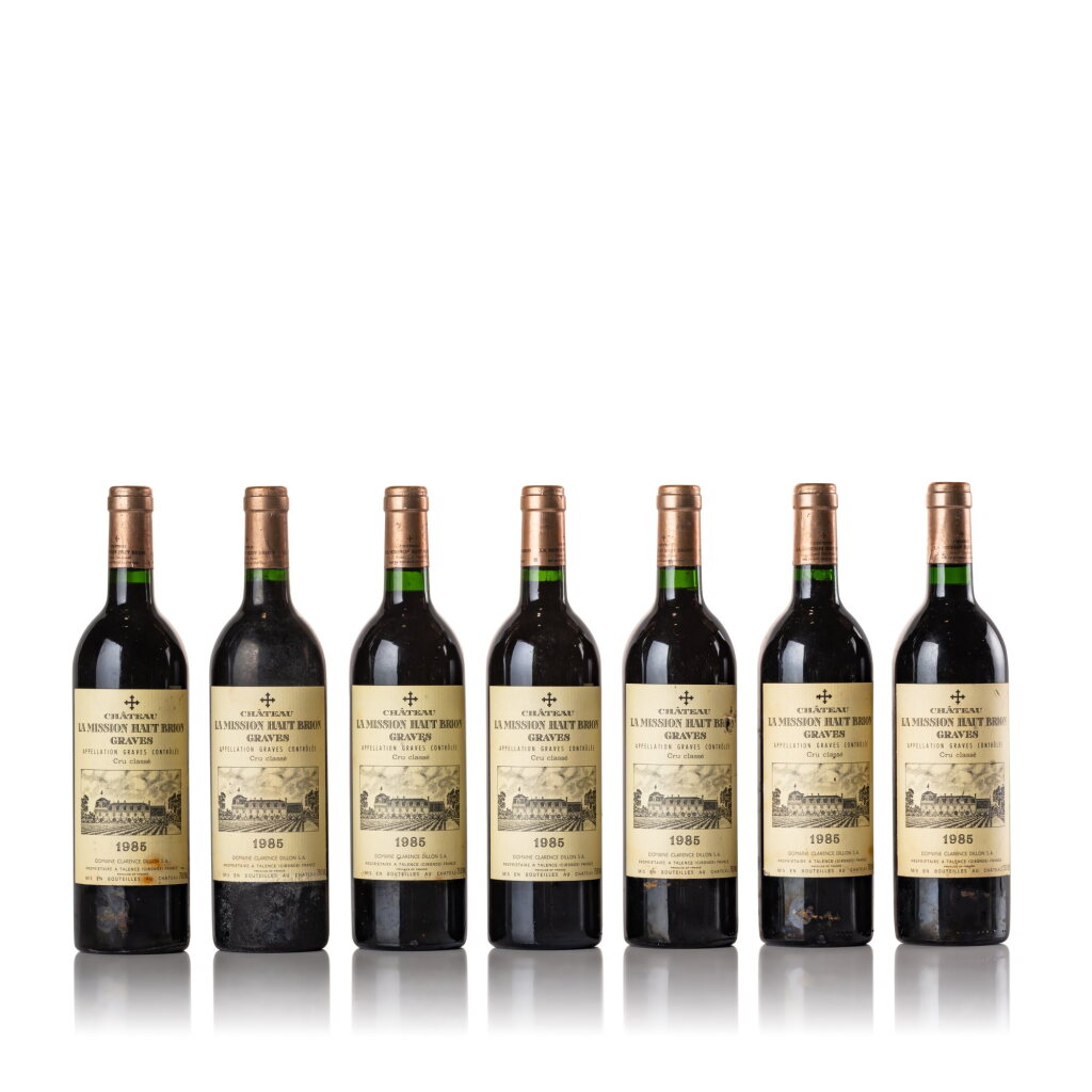 View full screen - View 1 of Lot 421. Château La Mission Haut-Brion 1985 (7 BT).