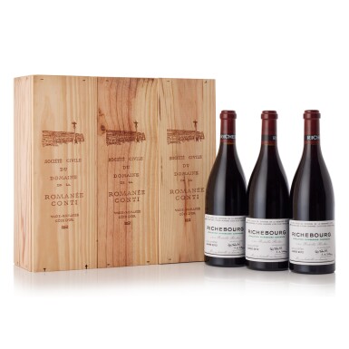View full screen - View 1 of Lot 7023. Richebourg 2012 Domaine de la Romanée-Conti (3 BT).