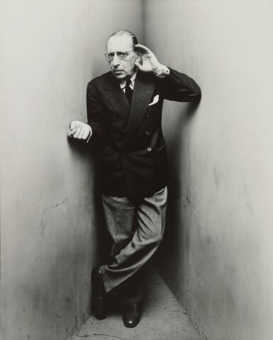 View full screen - View 1 of Lot 131. 'Igor Stravinsky, New York'.