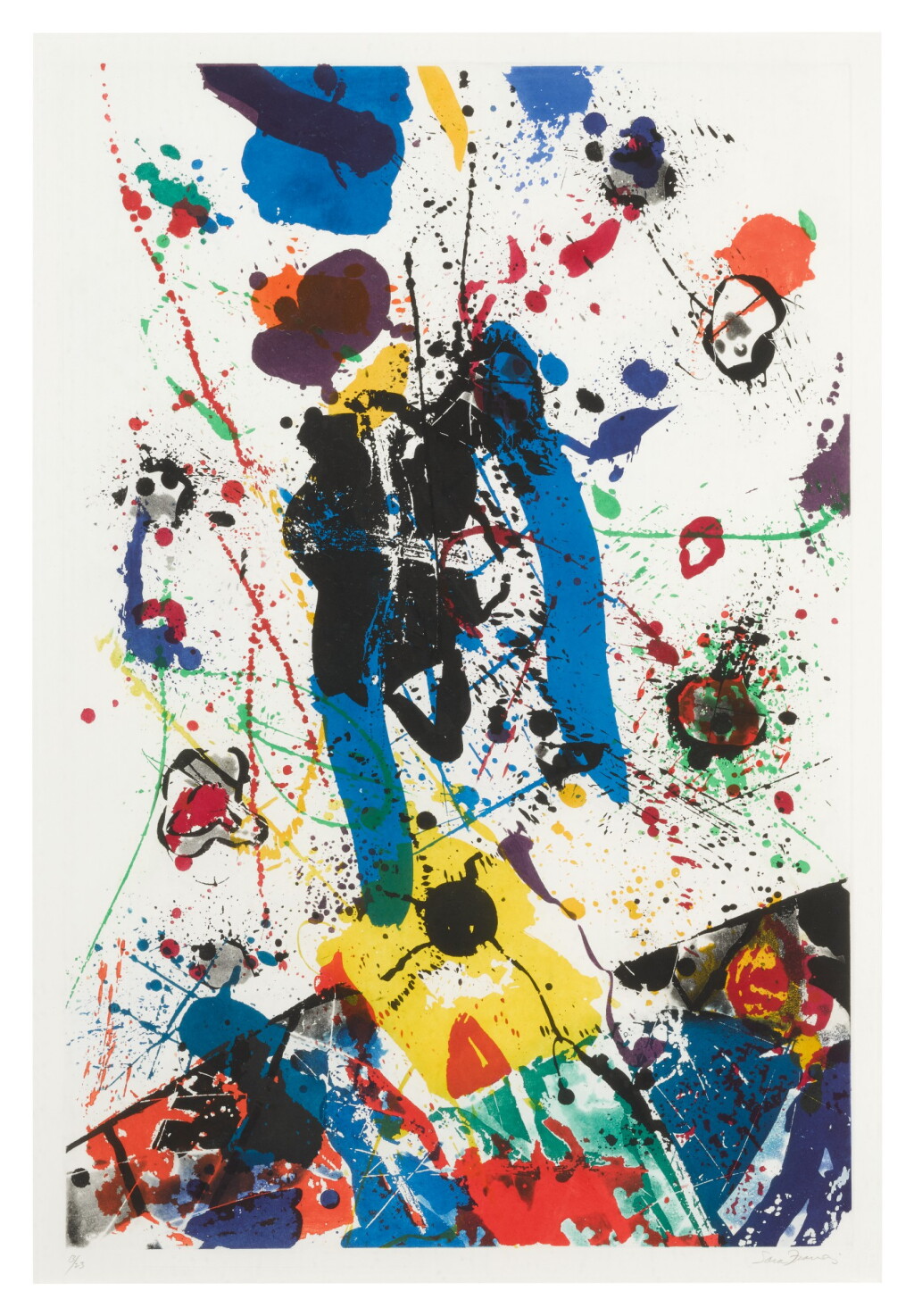View full screen - View 1 of Lot 228. SAM FRANCIS | UNTITLED SFE-031 (L. I65).