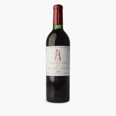 View full screen - View 1 of Lot 564. Château Latour 1865 (1 BT).