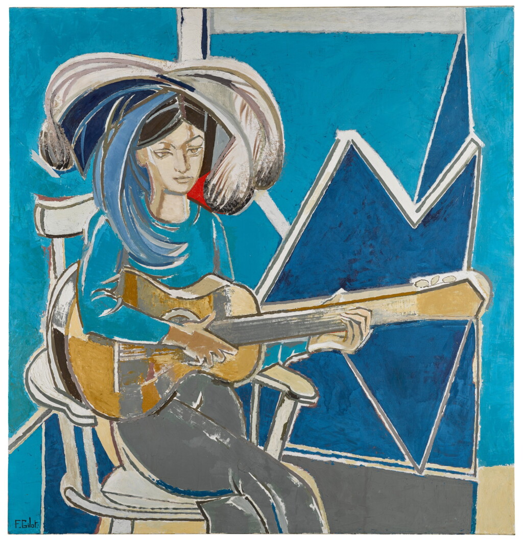 View full screen - View 1 of Lot 21. Paloma à la Guitare.