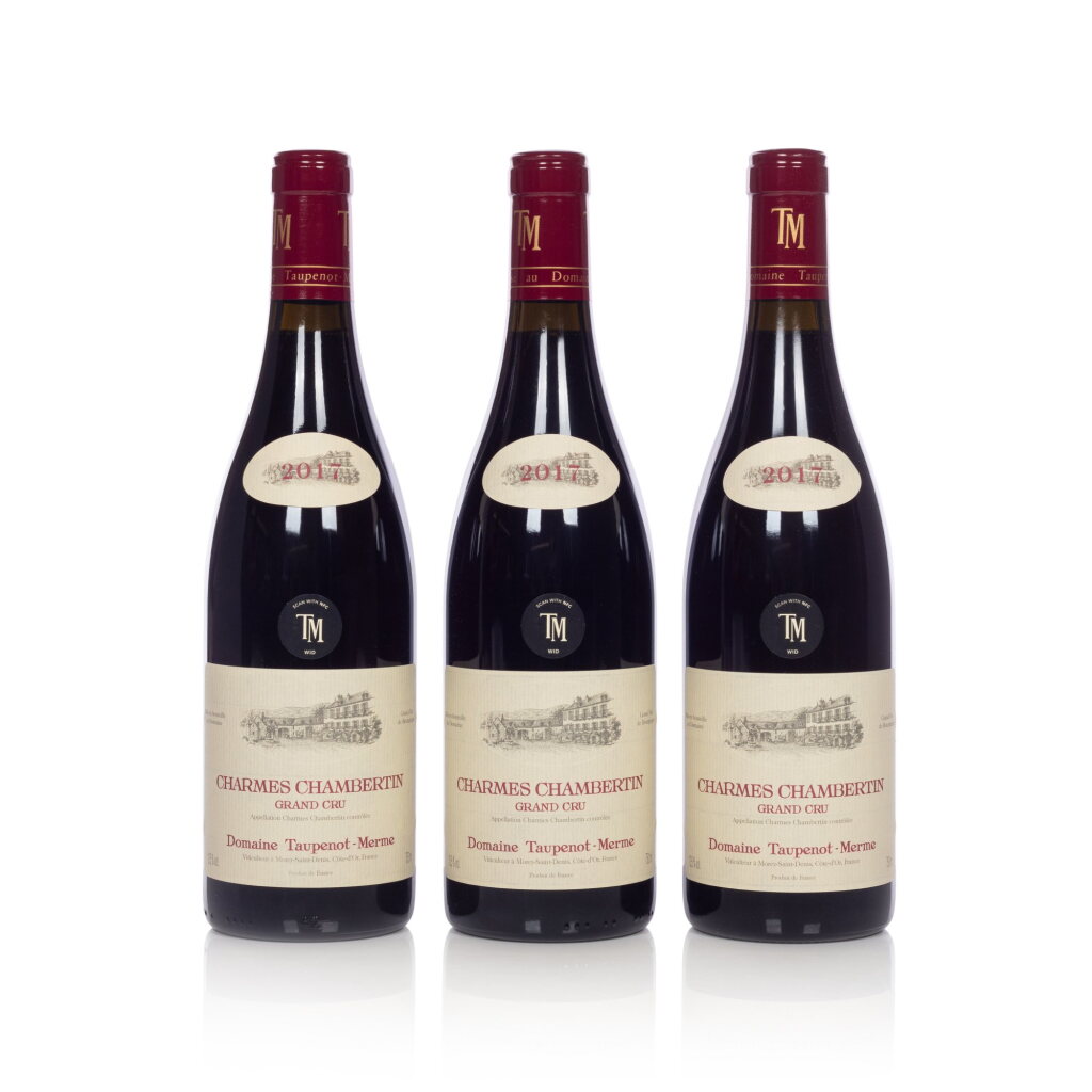 View full screen - View 1 of Lot 60. Charmes Chambertin 2017 J. Taupenot-Merme (6 BT).
