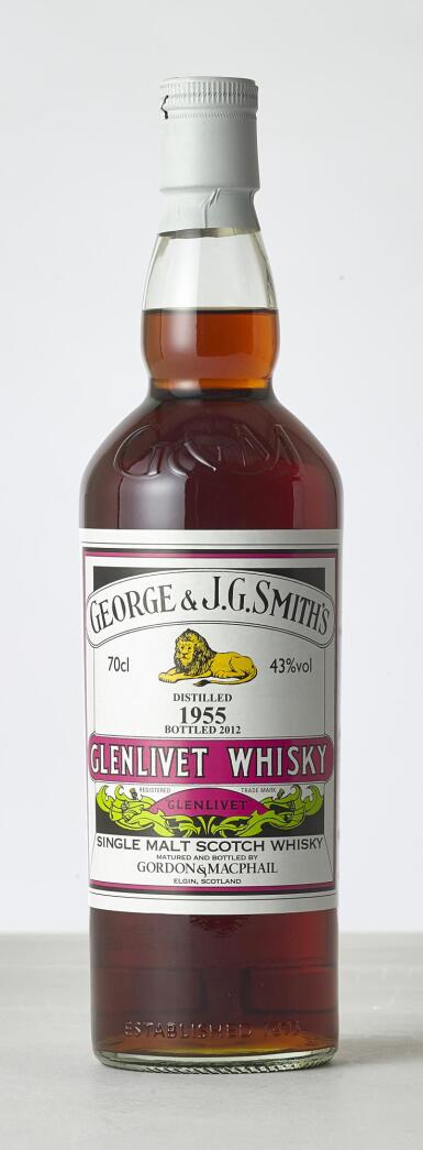 View full screen - View 1 of Lot 2043. Glenlivet Gordon & MacPhail George & JG Smith 43.0 abv 1955 (1 BT70).