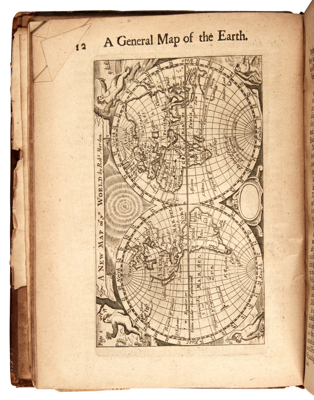 View full screen - View 1 of Lot 80. Robert Morden | Geography Rectified: or, a Description of the World, London, 1700, contemporary calf.