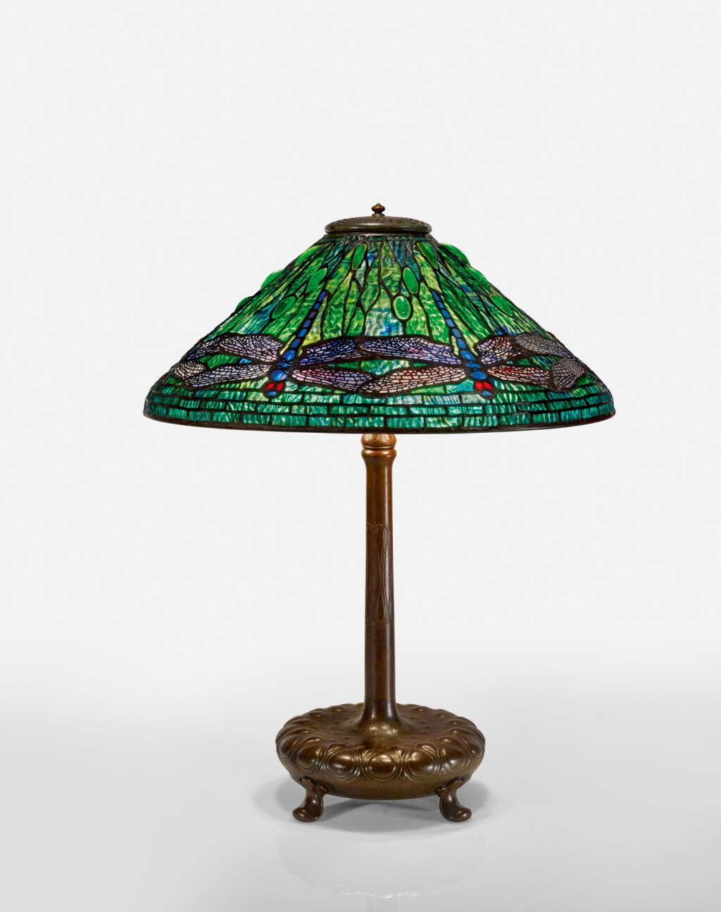 View full screen - View 1 of Lot 244. "Dragonfly" Table Lamp.