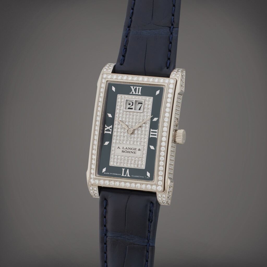View full screen - View 1 of Lot 95. Reference 808.033 Cabaret | A white gold and diamond-set wristwatch with date, Circa 2006.