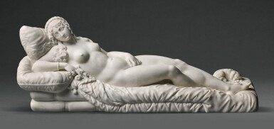 View full screen - View 1 of Lot 3. WORKSHOP OF LORENZO BARTOLINI (1777-1850), ITALIAN, 19TH CENTURY, AFTER TITIAN (1488/90-1576) | VENUS OF URBINO.