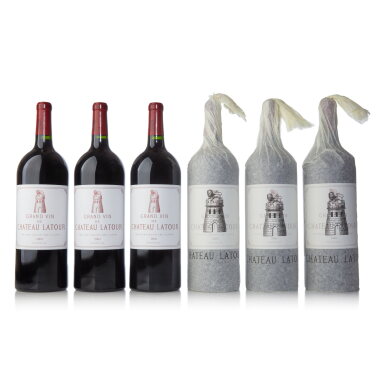 View full screen - View 1 of Lot 92. Château Latour 2001 (6 MAG).