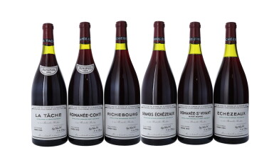 View full screen - View 1 of Lot 1. DRC Magnum Assortment Case 1995 Domaine de la Romanée-Conti (12 MAG) .