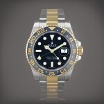 GMT-Master II, reference 116713 Montre bracelet à double fuseau horaire en acier et or jaune avec date | Stainless steel and yellow gold dual time zone wristwatch with date and bracelet Vers 2008 | Circa 2008
