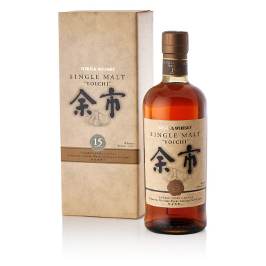 View full screen - View 1 of Lot 9428. 余市 Yoichi 15 Year Old 45.0 abv NV (1 BT70).