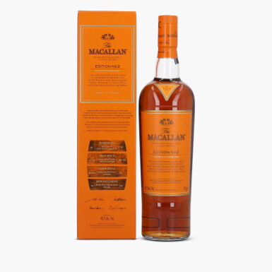 View full screen - View 1 of Lot 2031. The Macallan Edition No.2 48.2 abv NV (1 Bottle 75cl).