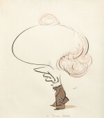 Max Beerbohm | "James Welch", ink and watercolour drawing, 1920, framed and glazed
