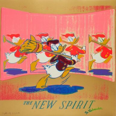 View full screen - View 1 of Lot 64. The New Spirit (Donald Duck), from Ads.