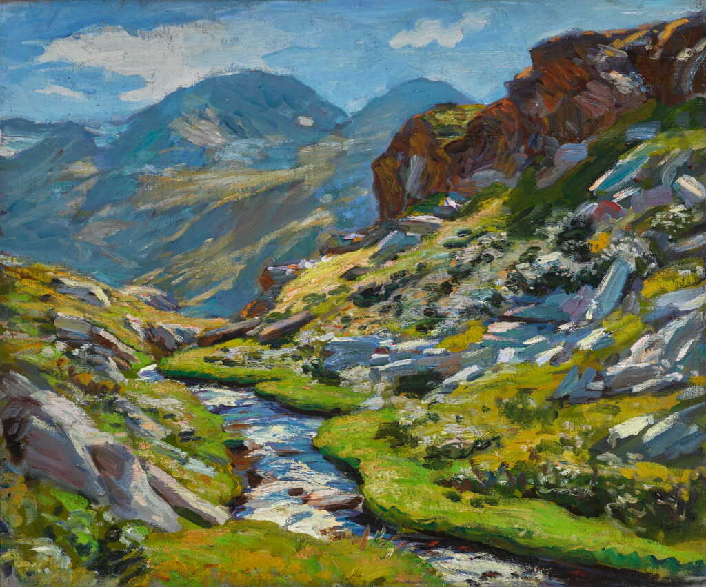 Voir en plein écran - Voir 1 du lot 48. WILFRID GABRIEL DE GLEHN, R.A. | PORTUS, VAL D’AOSTA.
