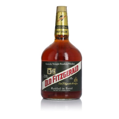 View full screen - View 1 of Lot 120. Old Fitzgerald 100 Proof 1970 (1 Half Gallon).