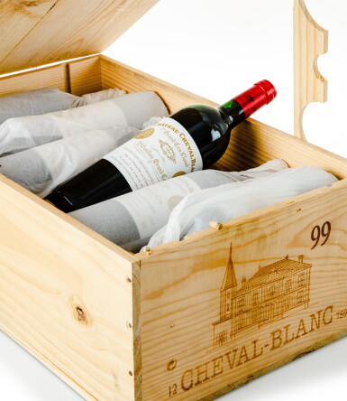 View full screen - View 1 of Lot 462. Château Cheval Blanc 1999 (12 BT).