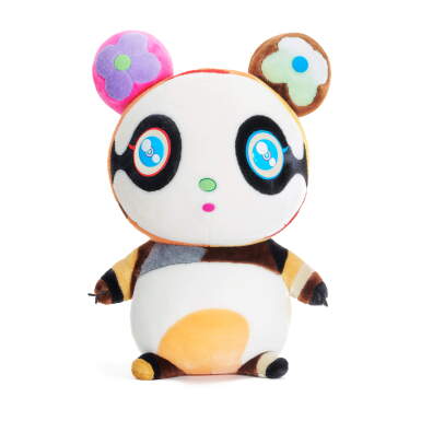 View full screen - View 1 of Lot 729. Louis Vuitton x Takashi Murakami Multicolor Velvet Limited Edition PutiPanda, 2009.