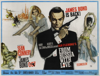 View full screen - View 1 of Lot 19. FROM RUSSIA WITH LOVE (1963) POSTER, BRITISH.