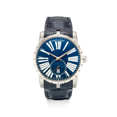 View full screen - View 1 of Lot 4004. ROGER DUBUIS | EXCALIBUR 42, REFERENCE DBEX0535, A STAINLESS STEEL WRISTWATCH WITH DATE, CIRCA 2018.