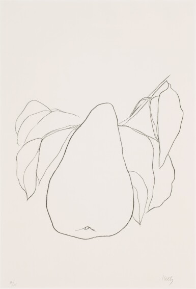 View full screen - View 1 of Lot 65. Pear III (Poire III), from Suite of Plant Lithographs (A. 47).