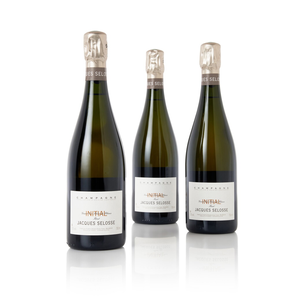 View full screen - View 1 of Lot 8660. Jacques Selosse, Brut Initial, Blanc de Blancs NV (6 BT).