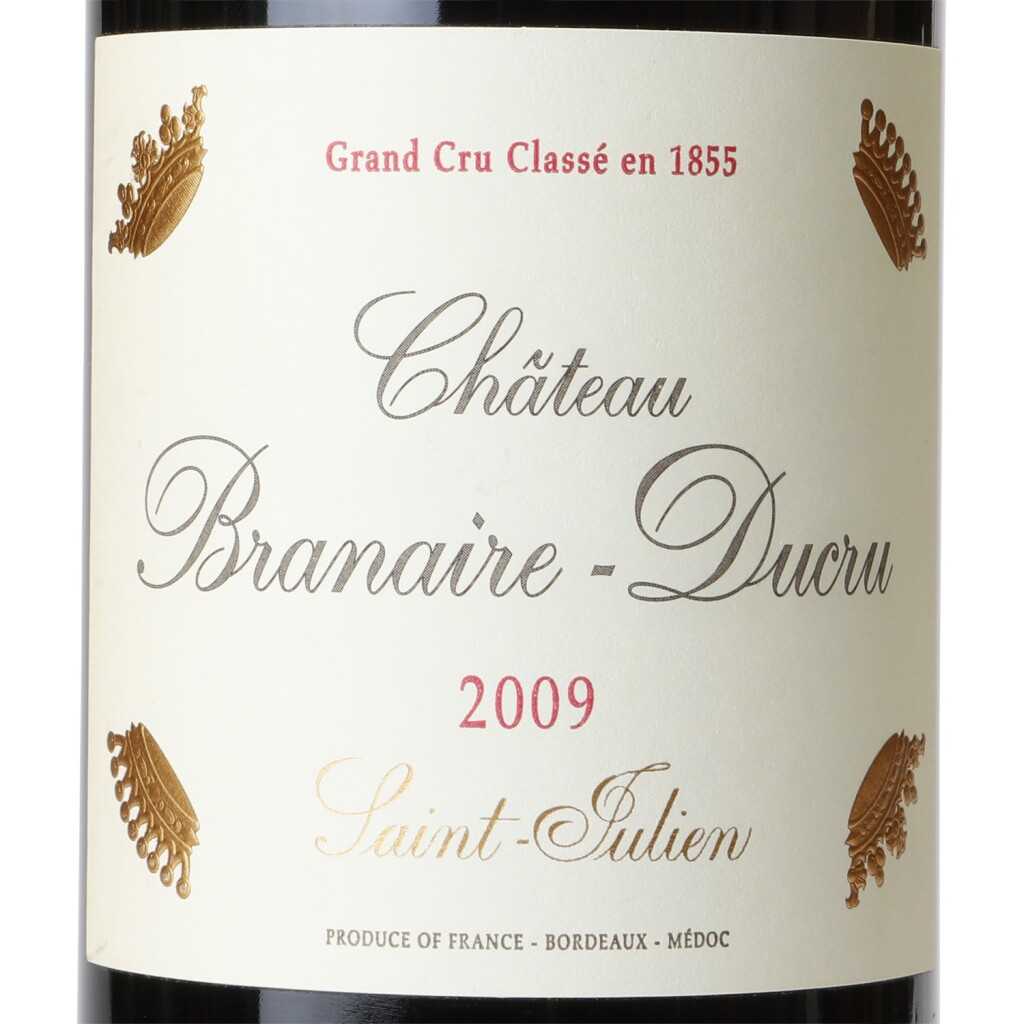 View full screen - View 1 of Lot 218. Château Branaire Ducru 2009 (6 MAG).