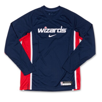 View full screen - View 1 of Lot 50. Tre Johnson III Washington Wizards 2025-2026 'Rising Stars' Worn Warmup Top.