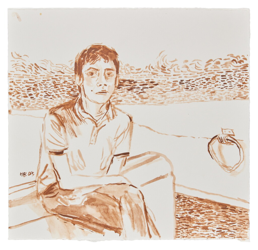 View full screen - View 1 of Lot 147. Self-Portrait at Sea.