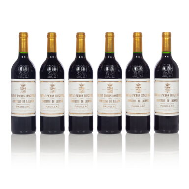 View full screen - View 1 of Lot 365. Château Pichon Longueville, Lalande 1995 (12 BT).
