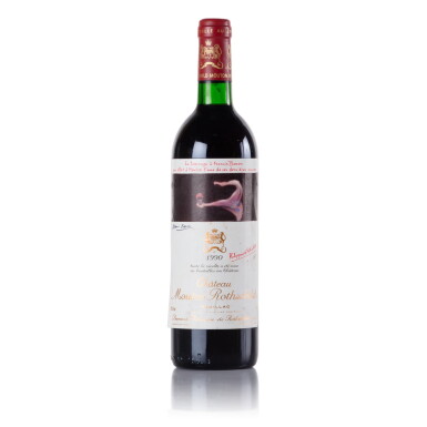 View full screen - View 1 of Lot 919. Château Mouton Rothschild 1990 (1 BT).
