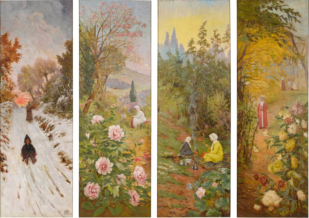 View full screen - View 1 of Lot 21. The Four Seasons.