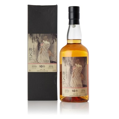 View full screen - View 1 of Lot 6358. 秩父 Chichibu Ghost Series #12 10 year old Single Cask #554 61.9 abv 2009 (1 BT70).