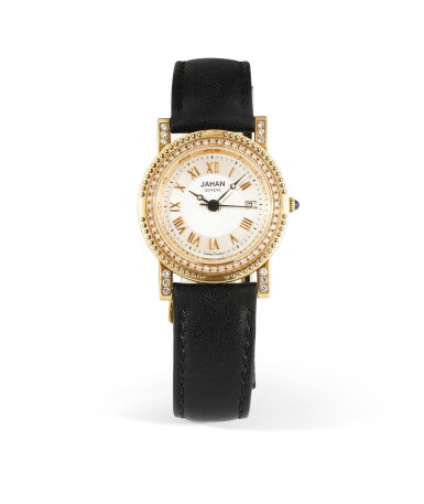 View full screen - View 1 of Lot 66. JAHAN | MONTRE BRACELET DE DAME OR ET DIAMANTS, "EXTRÊME" | LADY'S GOLD AND DIAMOND WRISTWATCH, 'EXTREME'.