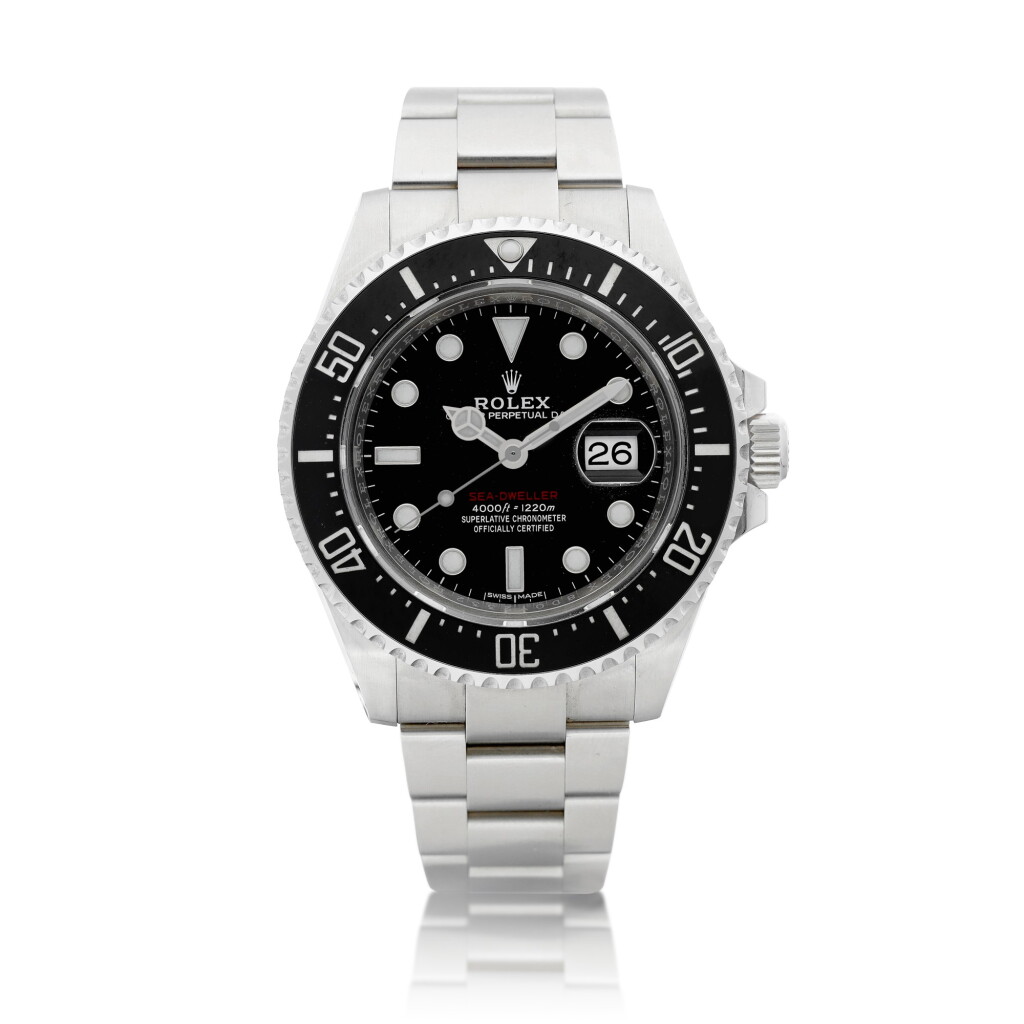View full screen - View 1 of Lot 8247. Sea-Dweller "MK 1", Reference 126600 | A stainless steel wristwatch with date and bracelet, Circa 2017 | 勞力士 Sea-Dweller 型號126600 | 精鋼鏈帶腕錶,備日期顯示,約2017年製.