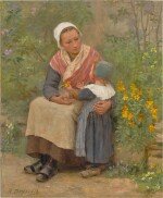 THÉOPHILE LOUIS DEYROLLE | AVRIL EN BRETAGNE