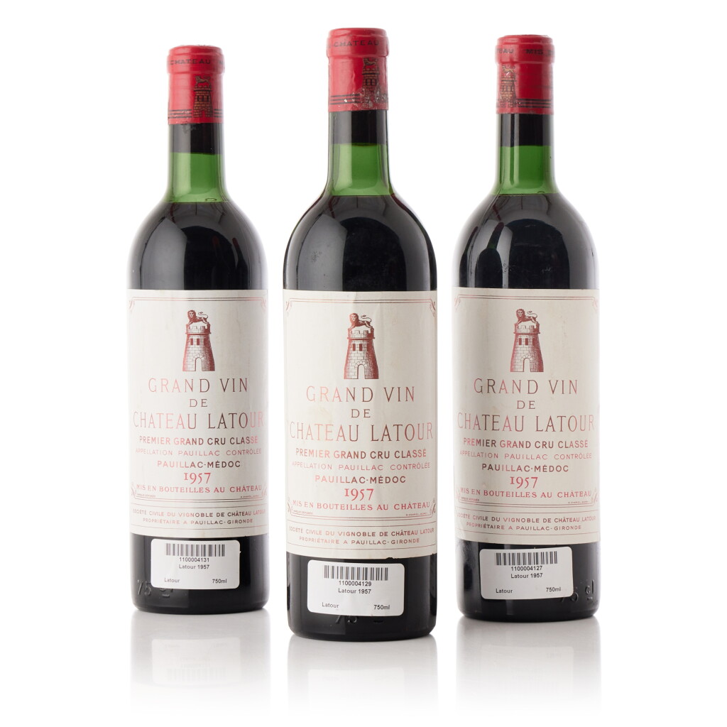 View full screen - View 1 of Lot 6285. Château Latour 1957 (5 BT).