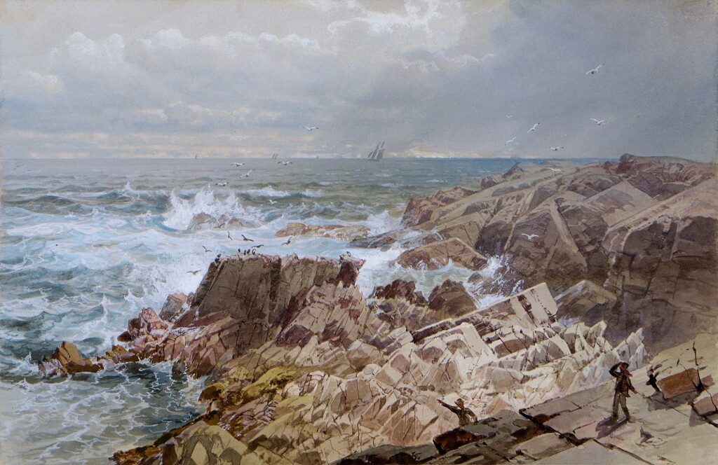 View full screen - View 1 of Lot 216. Along the New England Coast.
