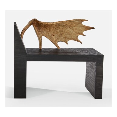 View full screen - View 1 of Lot 294. RICK OWENS | TOMB STAG CHAIR.