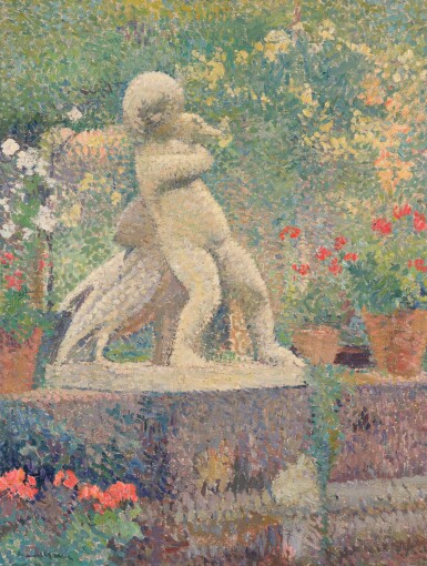 View full screen - View 1 of Lot 310. L'Enfant à l'oie.