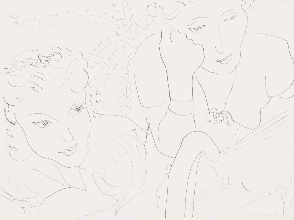 View full screen - View 1 of Lot 102. Deux femmes | 《兩女子》.