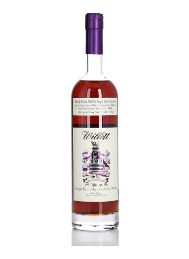 View full screen - View 1 of Lot 462. Willett Family Estate Single Barrel Bourbon 13 Year Old #8140 128 Proof NV (1 Bottle 75cl).