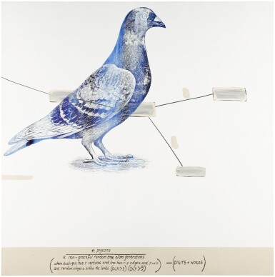 View full screen - View 1 of Lot 67. Operator Painting (n Pigeons).