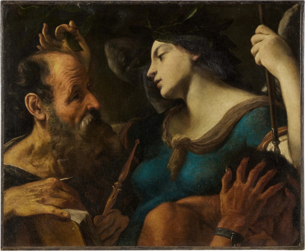 View full screen - View 1 of Lot 21. Allegory of Poetry with Vices.
