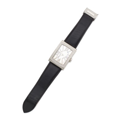 View full screen - View 1 of Lot 331. Boucheron | Platinum and Diamond Wristwatch.