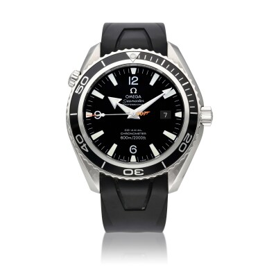 View full screen - View 1 of Lot 131. Reference 2907.50.91 Seamaster Planet Ocean 'Casino Royale 007' | A limited edition stainless steel wristwatch with date, Circa 2006.