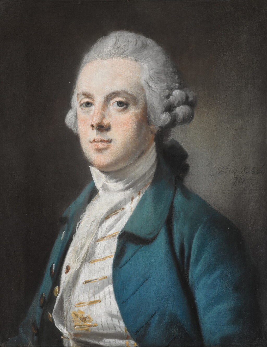 View full screen - View 1 of Lot 197. Portrait of the Hon. John Yorke (1728-1801).